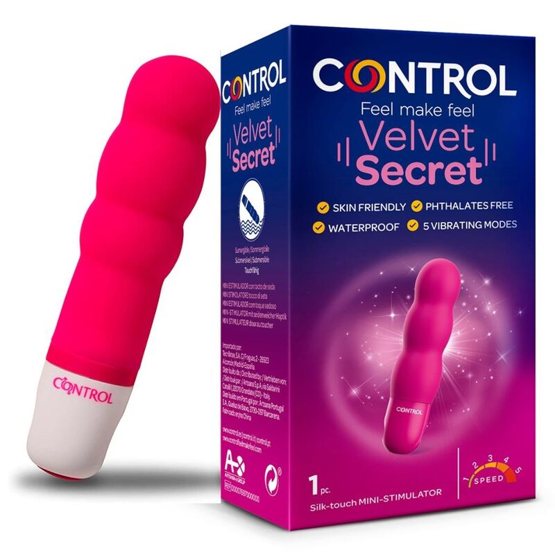Mini vibrador de clítoris CONTROL Velvet Secret