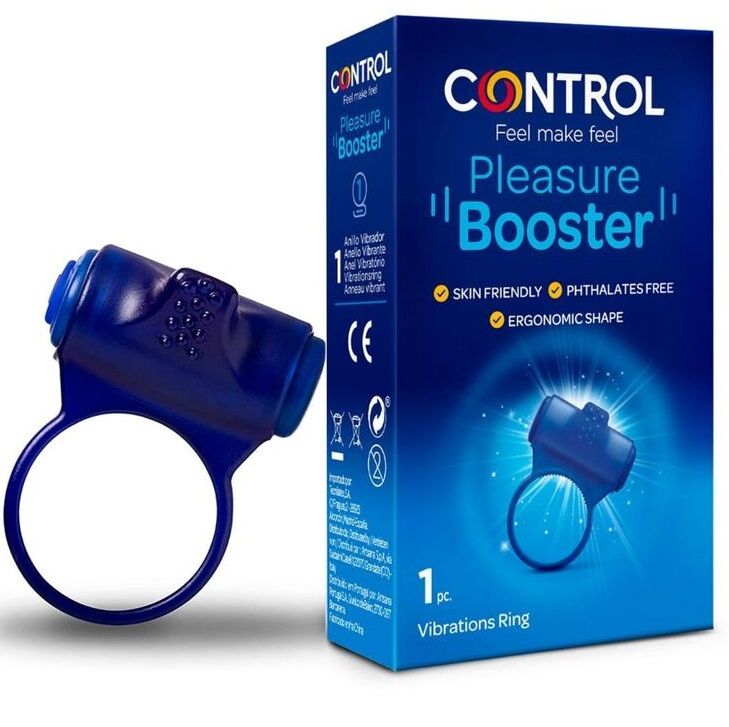 Anillo vibrador para el pene CONTROL Pleasure Booster