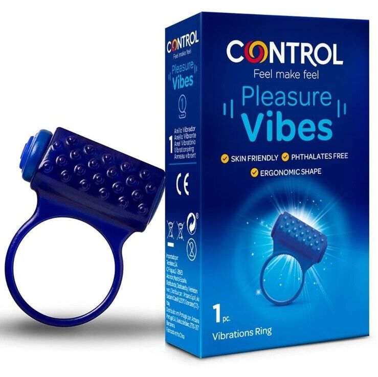 Anillo vibrador para pene Control Pleasure Vibes