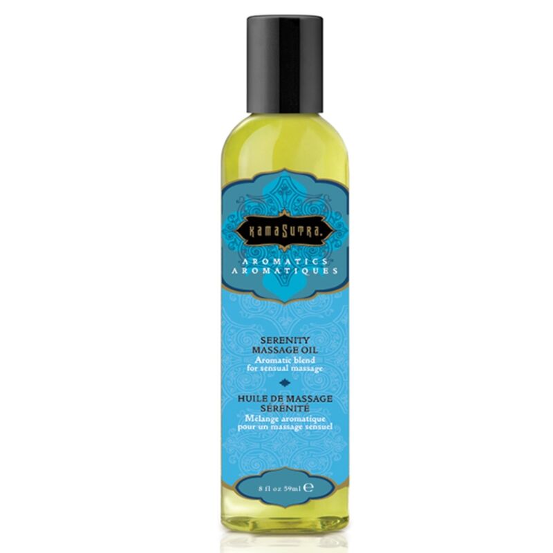Aceite de masaje KamaSutra Serenity con mejorana, geranio y lavanda, 59 ml