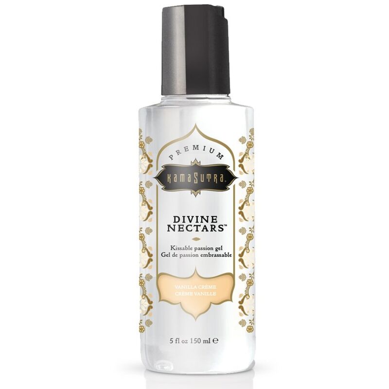 KamaSutra Divine Nectar gel lubricante con sabor a vainilla, 150 ml