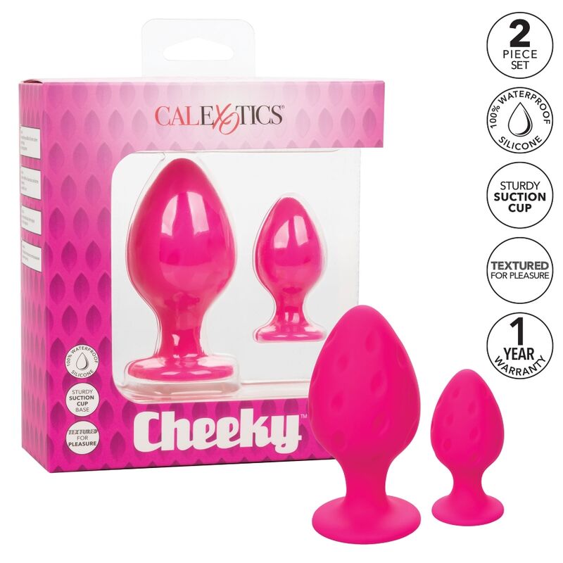 Plug anal rosa CalExotics Cheeky
