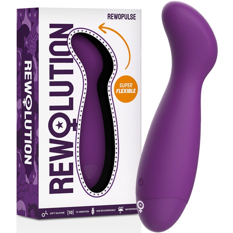 REWOLUTION REWOPULSE vibrador flexible para el clítoris