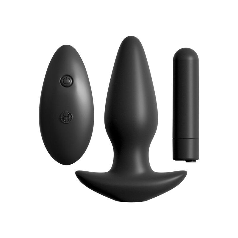 ANAL FANTASY Plug vibrador con mando a distancia
