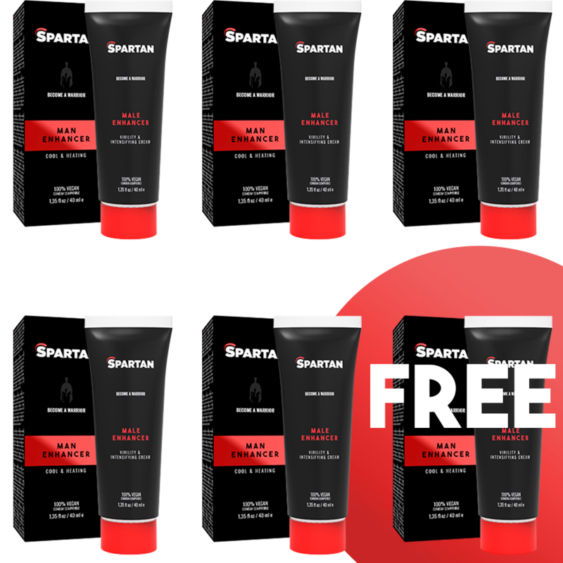 Gel para erecciones firmes y orgasmos intensos, vegano SPARTAN