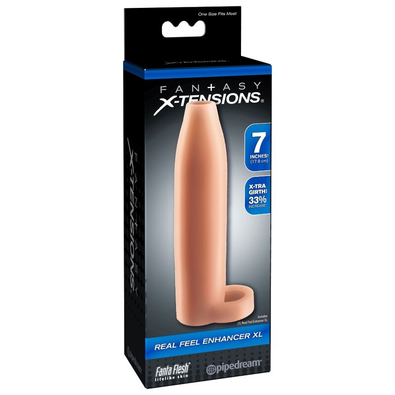 Funda para el pene Fantasy X-Tensions Real Feel Enhancer XL