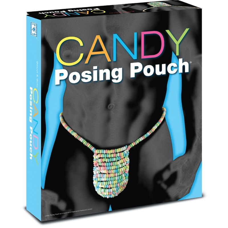 Tanga comestible para hombre Spencer & Fleetwood con sabor a tutti frutti