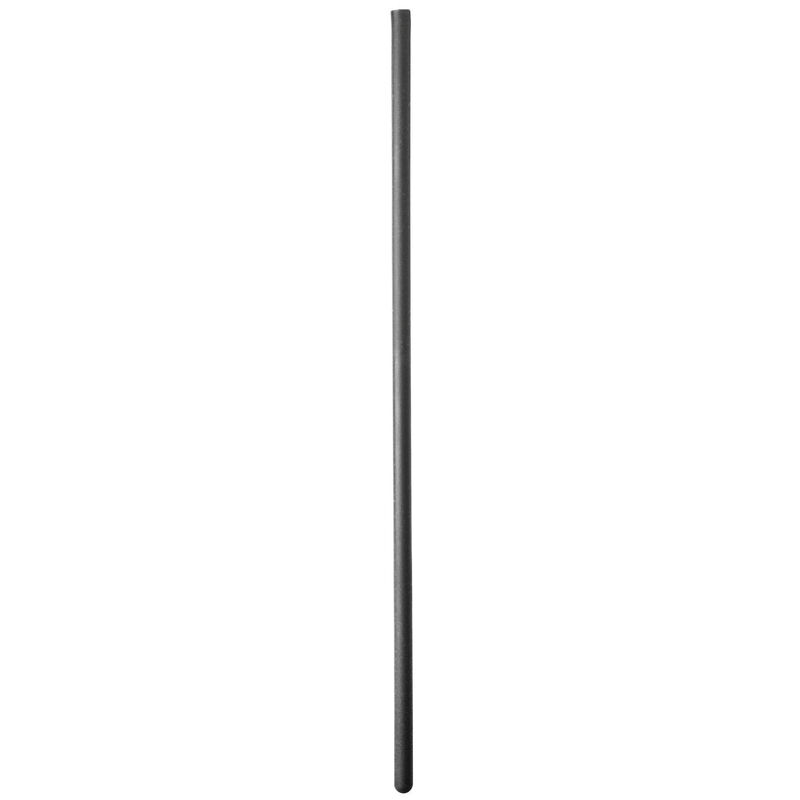 Sonda de silicona ALL BLACK, 24 cm, 6 mm