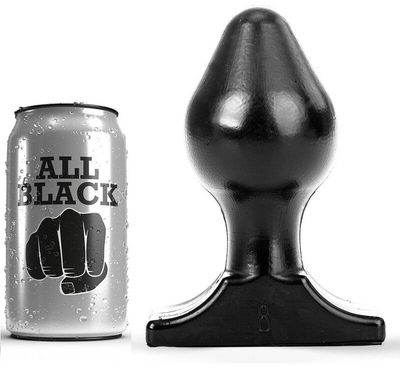 Plug anal ALL BLACK, 16 cm