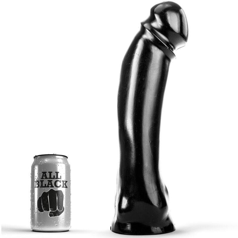 Dildo ALL BLACK de 33 cm