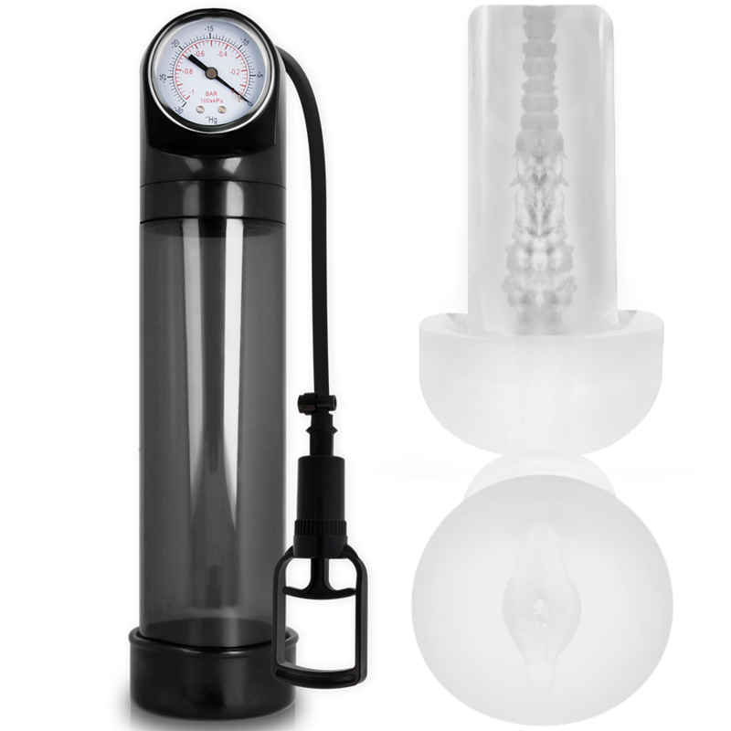 Bomba de vacío para el pene PUMP ADDICTED RX9 con masturbador