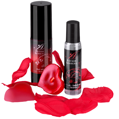 Set de masaje Extase Sensual Red Temptation