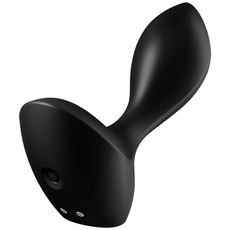 Plug anal vibrador Satisfyer Backdoor Lover, negro