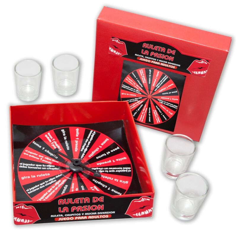 Juego de ruleta para chupitos Diablo Picante Passion Roulette
