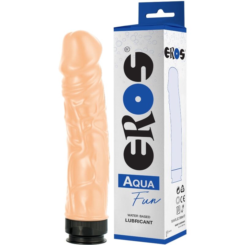 Dildo EROS Aqua Fun con 300 ml de lubricante