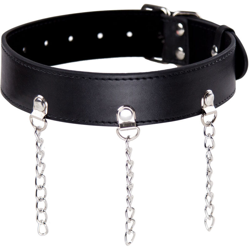 Collar BDSM OHMAMA FETISH con anillas