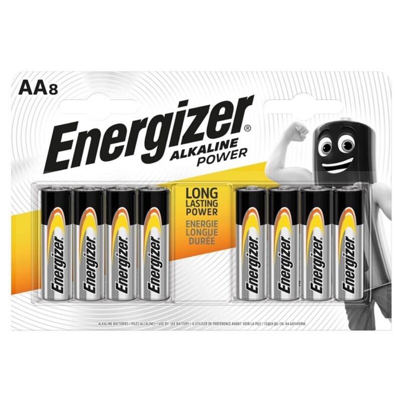 Pilas alcalinas AA LR6 de larga duración y alto rendimiento ENERGIZER