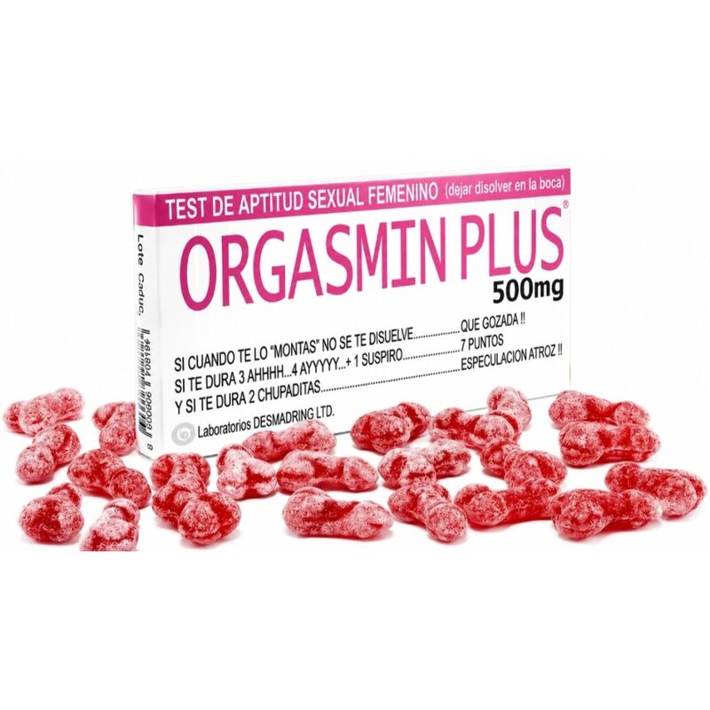 Caja de caramelos Orgasmin Plus de DIABLO GOLOSO