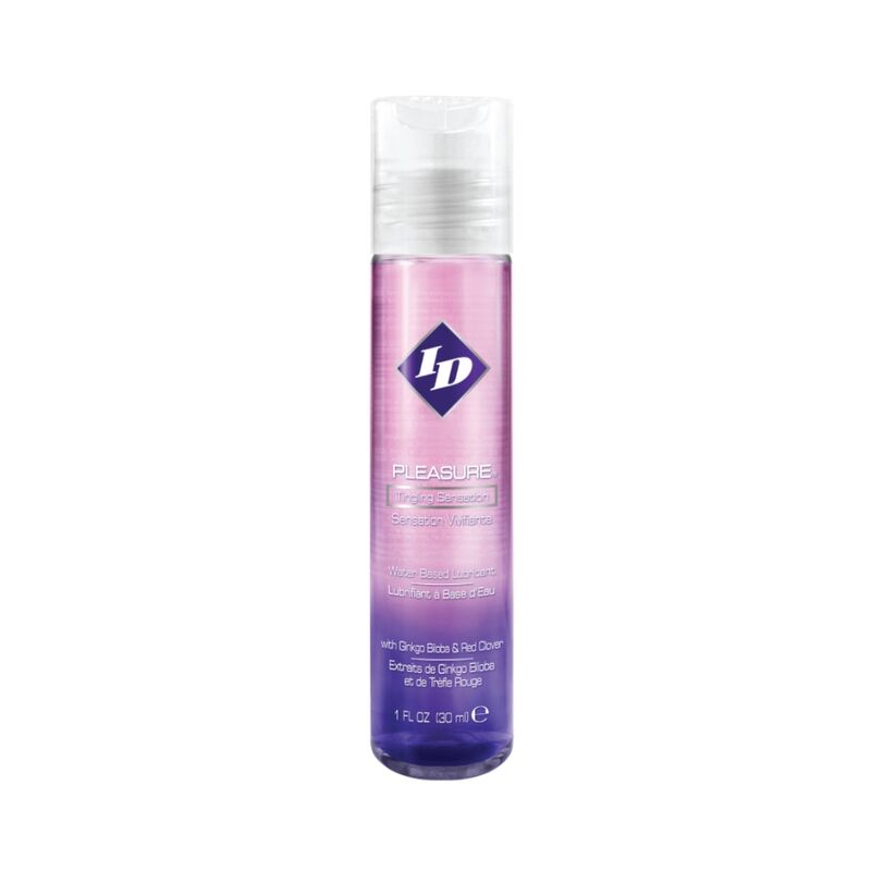 ID PLEASURE gel lubricante de base acuosa con efecto hormigueo, 30 ml