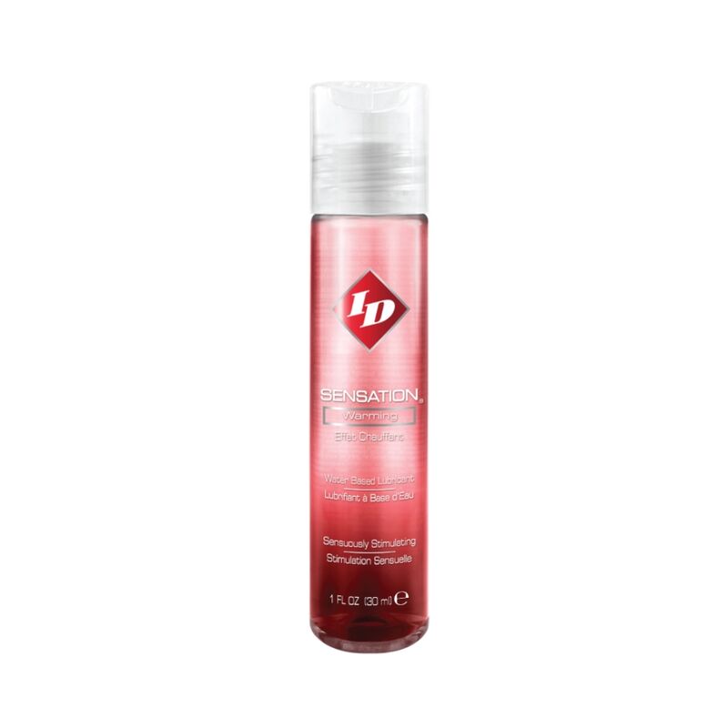 ID Sensation lubricante de efecto calor a base de agua, 30 ml