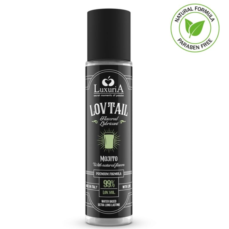 Lubricante con sabor a mojito INTIMATELINE LUXURIA, 60 ml