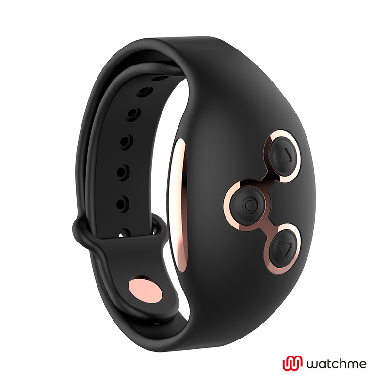 Mando a distancia smartwatch WATCHME, negro y cobre
