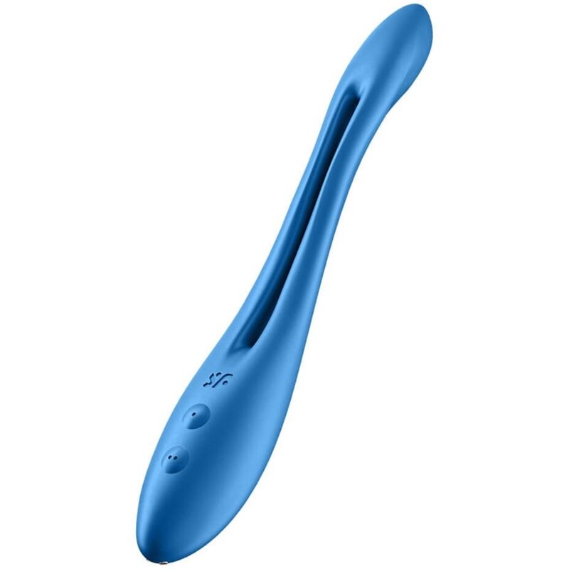 Vibrador de clítoris Satisfyer Elastic Game Multi, azul