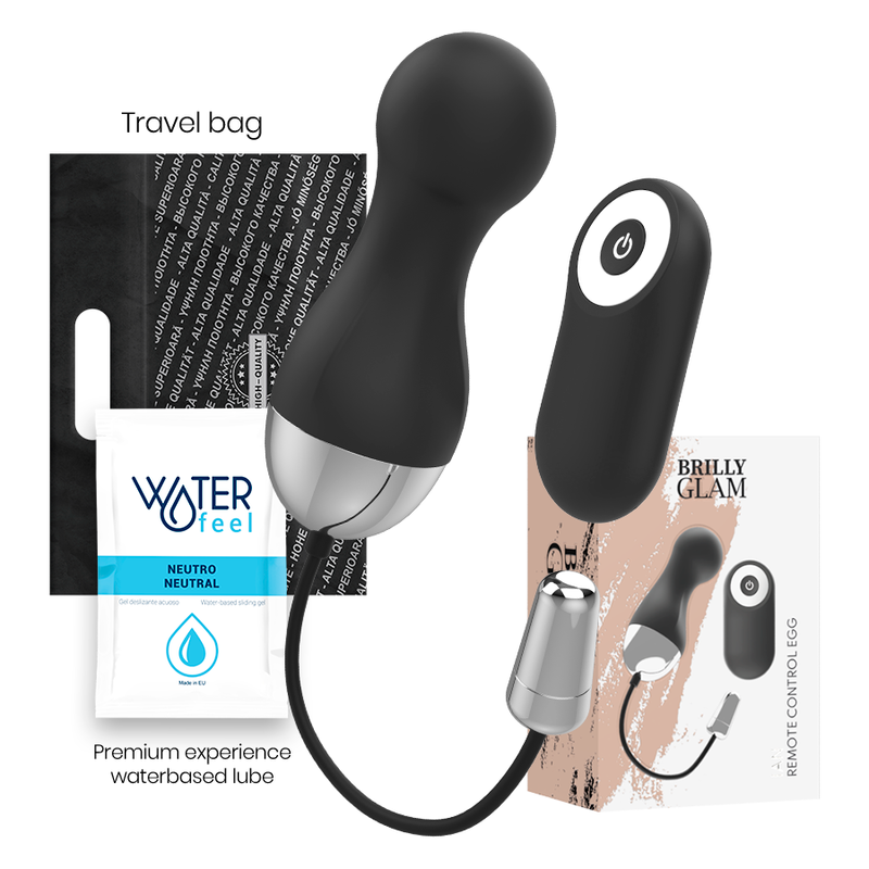 Vibrador BRILLY GLAM Ian con mando a distancia