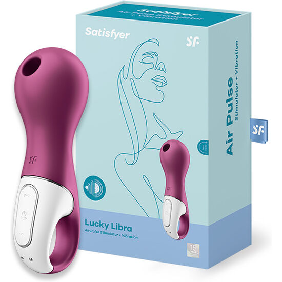 Vibrador de ondas de presión Satisfyer Lucky Libra