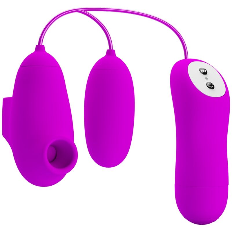 Vibrador Pretty Love de FUN TOYS con función de succión