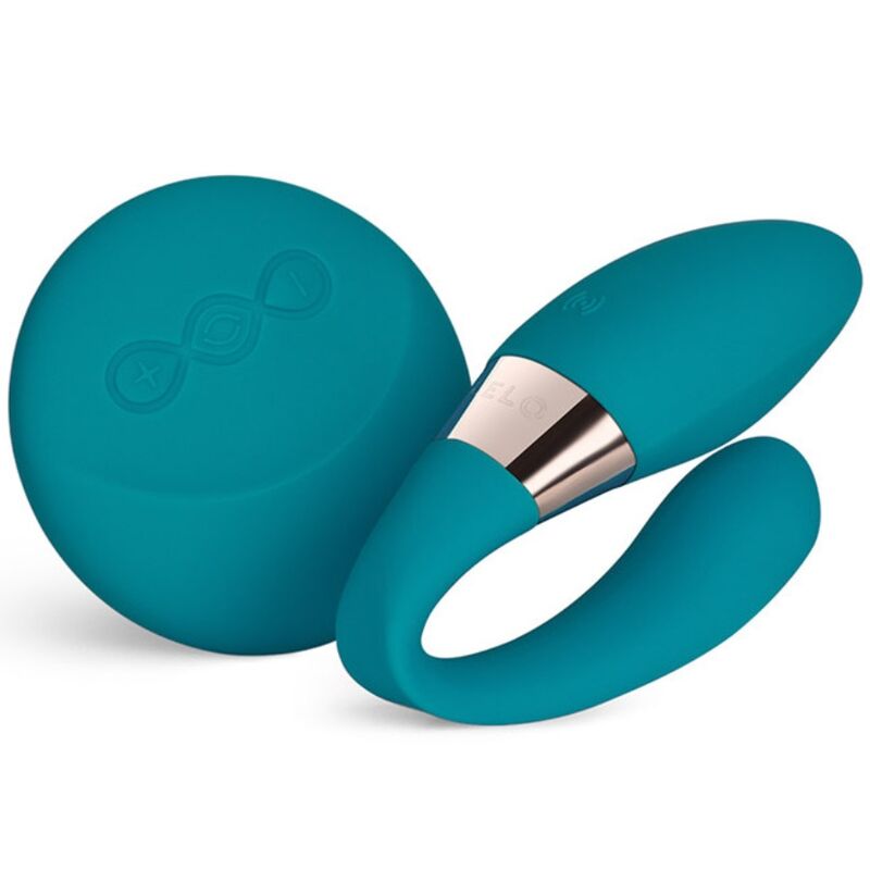Estimulador de clítoris para parejas LELO TIANI DUO, azul