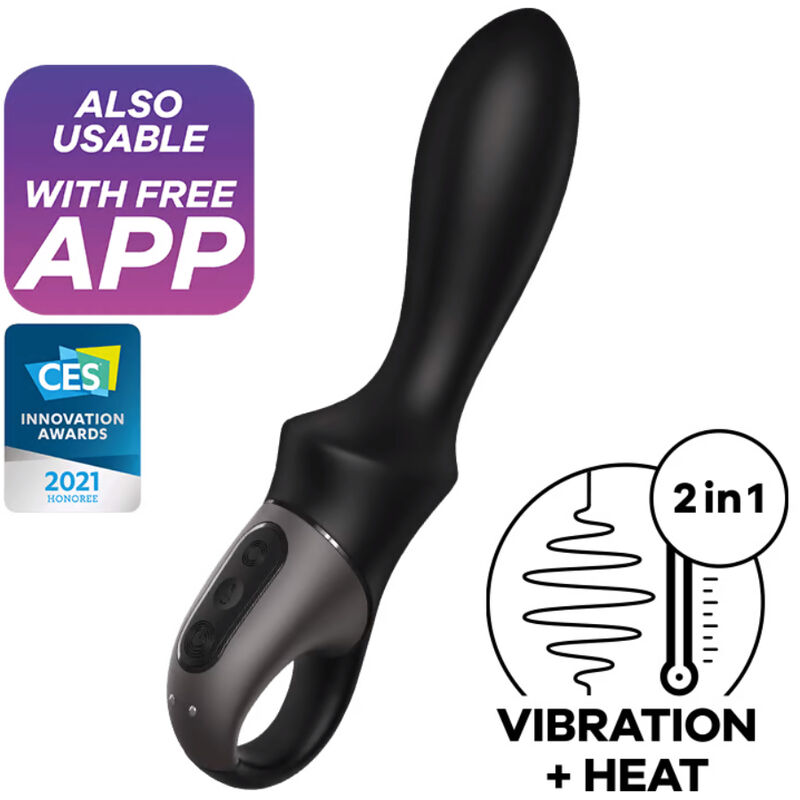 Vibrador anal con app Satisfyer Heat Climax