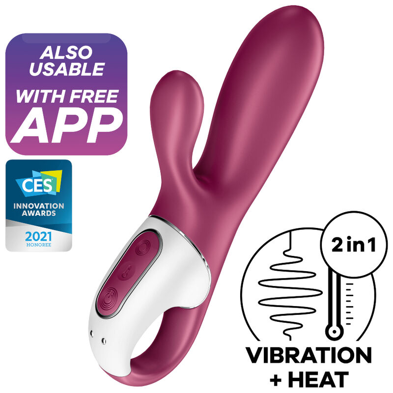 Vibrador de punto G Satisfyer Hot Bunny