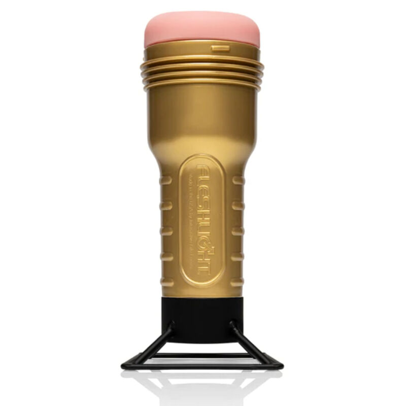 Soporte de secado rápido y cuidadoso de aluminio para fundas Fleshlight FLESHLIGHT