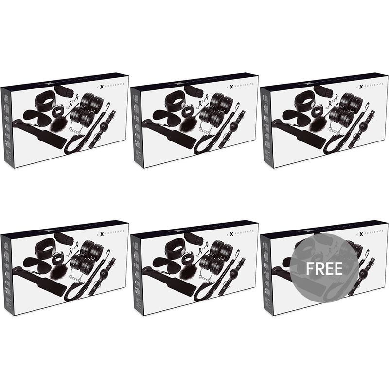 Set BDSM de bondage de 11 piezas de cuero sintético para un control seguro EXPERIENCE
