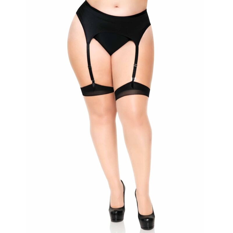 Medias LEG AVENUE con costura trasera y tacón cubano