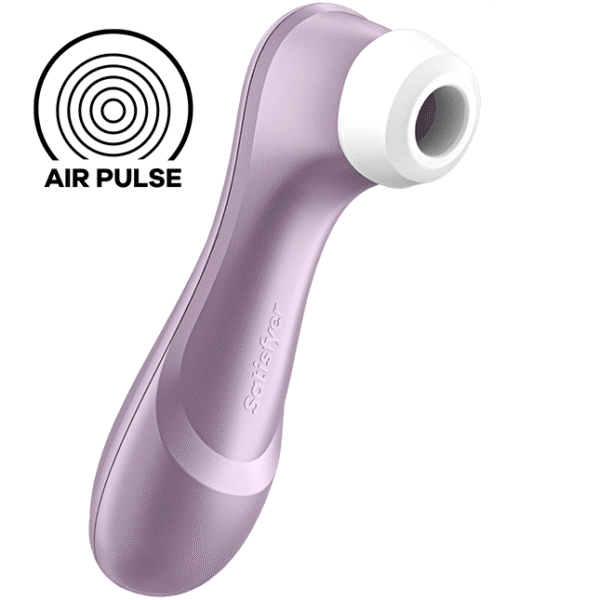 Estimulador de clítoris por ondas de presión para orgasmos intensos de silicona SATISFYER