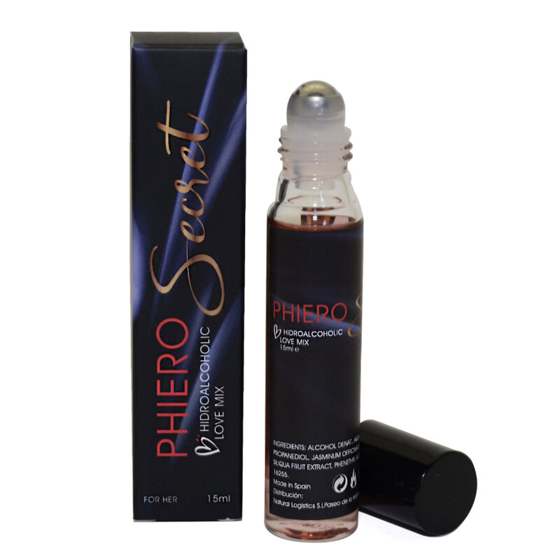 Perfume con feromonas Phiero Secret de 500COSMETICS, 15 ml
