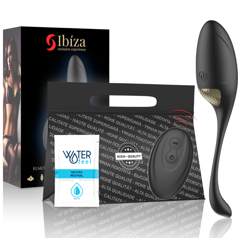 Ibiza Vibrador Huevo Potente Con Mando A Distancia