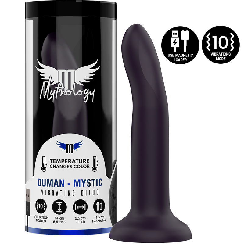 Dildo Mythology Duman Mystic S Con Vibrador, Compatible Con La Tecnología Watchme Wireless
