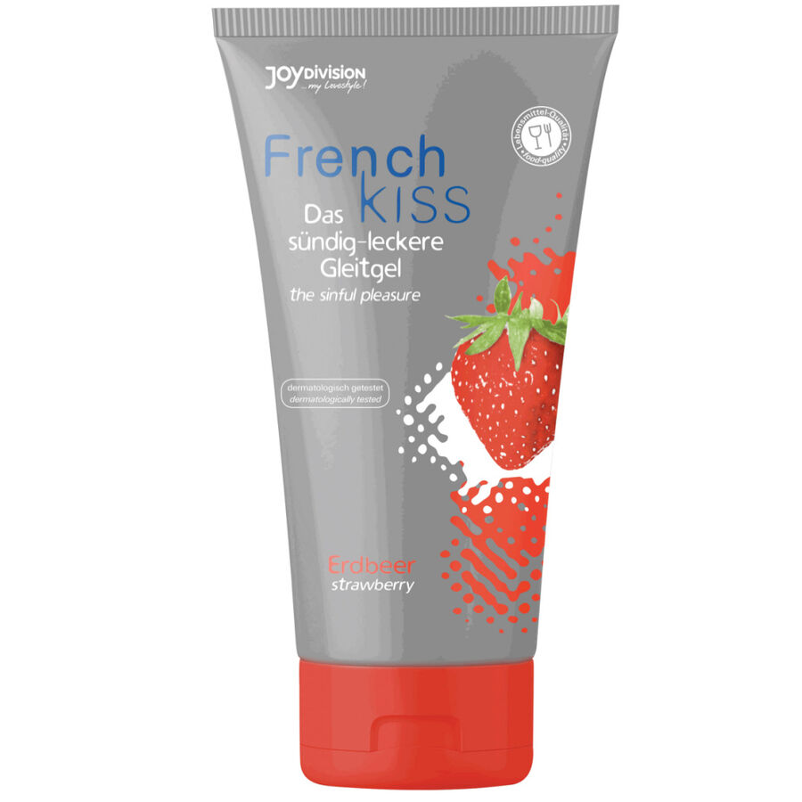 Gel de fresa JOYDIVISION FRENCH KISS para sexo oral