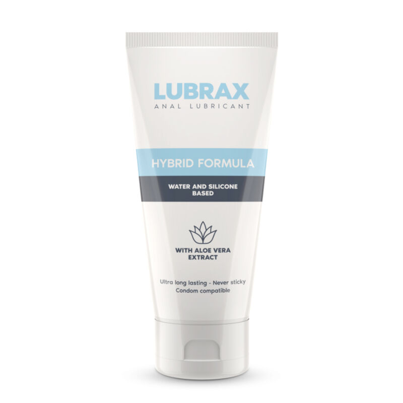 Gel lubricante híbrido IntimateLine Lubrax para sexo anal, 50 ml