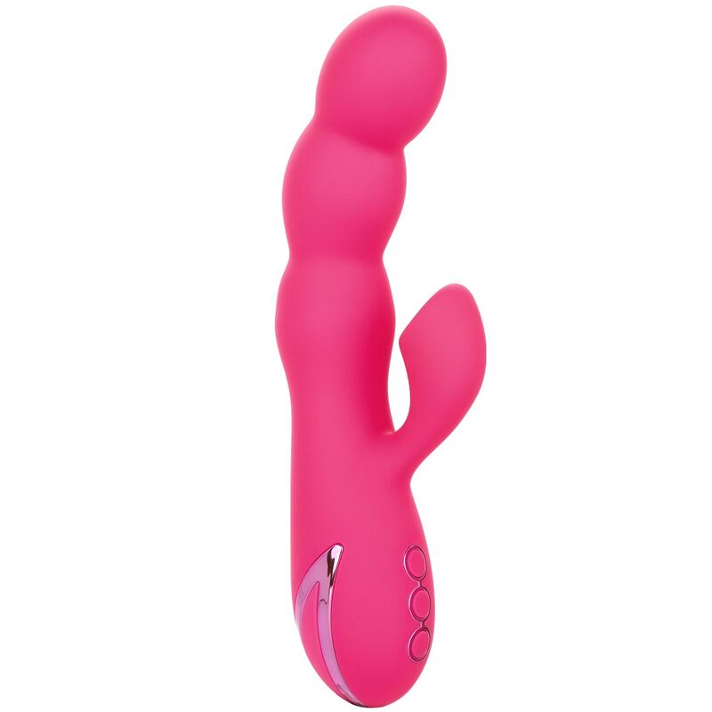 Vibrador rabbit CalExotics Oceanside Orgasm con estimulación por succión
