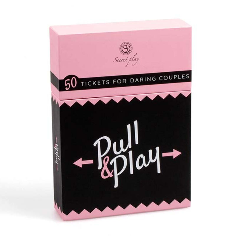 SECRETPLAY Pull & Play: juego de cartas erótico para dos