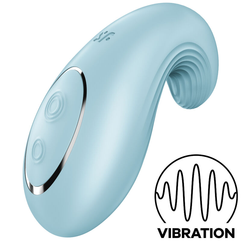 Estimulador de clítoris de uso externo, con silicona suave y 12 programas de vibración SATISFYER