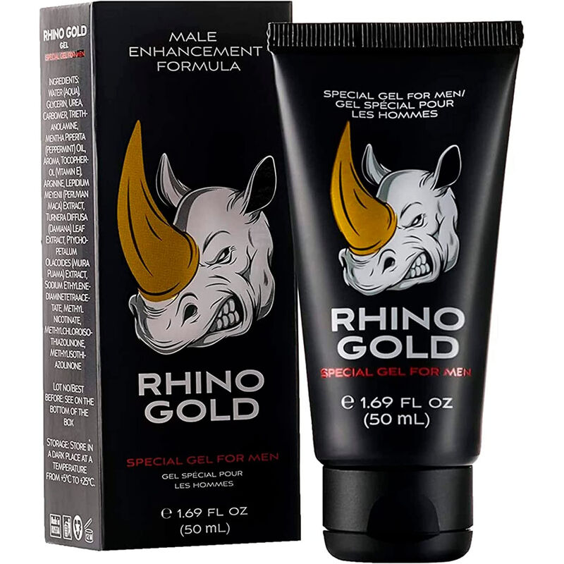 Gel especial RHINO GOLD para hombres, 50 ml