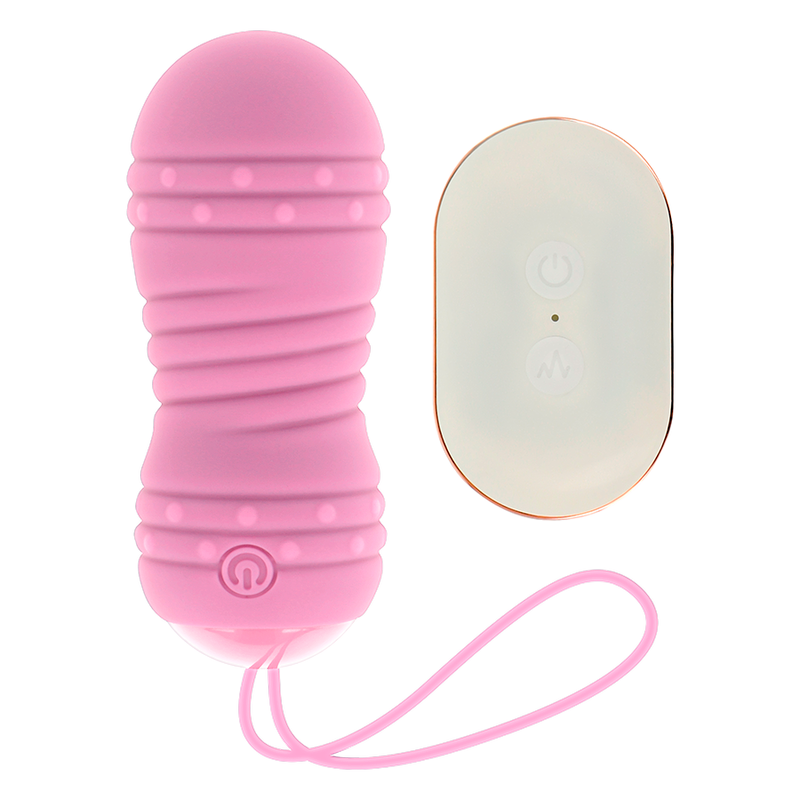 Huevo vibrador OHMAMA con mando a distancia, rosa