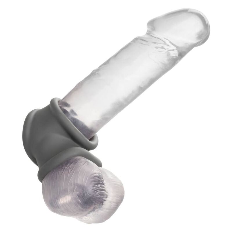 Anillo para el pene CalExotics Alpha Precision sin vibración, gris