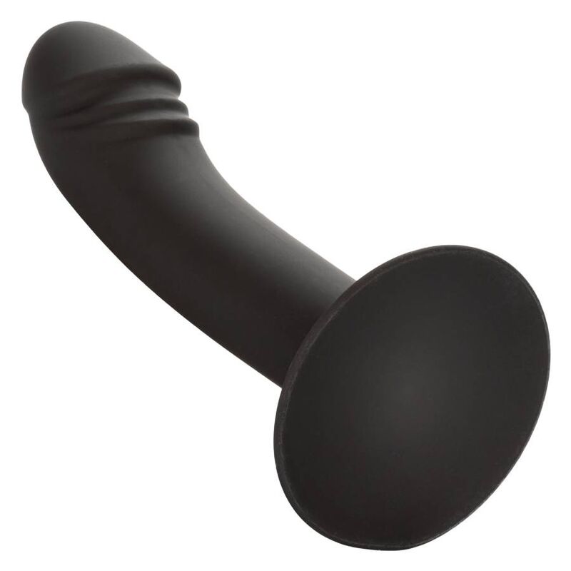CalExotics Curved Anal Stud plug anal de silicona con ventosa