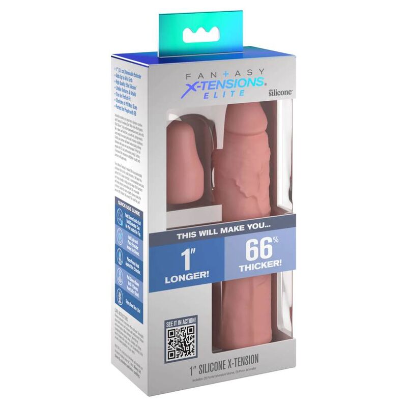 Funda para pene Fantasy X-Tensions con alargador extraíble